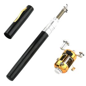 METABEST Premium Aluminum Alloy Pocket-Sized Pen Style Fishing Rod - Compact, Portable, And Ultra-Lightweight For Ice Raft, Bridge, And Travel Fi