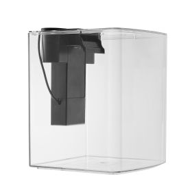 2 Gallon Fish Tank Aquarium Smart Arch Clear GPPS 3 Color Self Cleaning