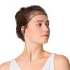 Disposable Hair Net 22 Inch. 1440 Pack Dark Brown Nylon Kitchen Hair Nets Food Service Disposable. 0.25 Inch Aperture Breathable Disposable Hair Cap.