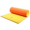 VEVOR Lily Pad Floating Mat, Large 12x6 FT Floating Water Pad, 3-Layer Floating Dock for Adults Kids, 1.3" Thick Tear-Resistant XPE Foam Raft