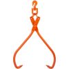 VEVOR Log Skidding Tongs, 32 inch 2 Claw Log Lifting Tongs, Heavy Duty Rotating Steel Lumber Skidding Tongs, 1543 lbs/700 kg Loading Capacity