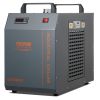VEVOR Industrial Water Chiller, CW-5202, Industrial Water Cooler Cooling System with Built-in Compressor 7L Water Tank Capacity 18 L/min Max Flow Rate