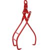 36in 3 Claw Log Grapple for Logging Tongs, Eagle Claws Design Log Lifting Tongs Log Grabs, Timber Lifting Tongs for Truck, ATV, Tractor and Skidder