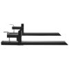 VEVOR Pallet Forks, 2000 lbs Capacity Clamp on Pallet Forks, 43" Tractor Bucket Forks, Heavy Duty Front Loader Attachment for Tractor, Skid Steer