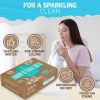 Laundry Sheets Ocean Breeze 100 Loads Zero Waste Plastic Free Natural Soap Detergent Travel Size Essentials for Washing Clothes