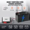 VEVOR 30A MPPT Solar Charge Controller, 12V / 24V Auto DC Input, Solar Panel Regulator Charger with Bluetooth Module