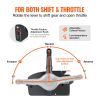 VEVOR Boat Throttle Control, 881170A15 Side-Mounted Outboard Remote Control Box for Mercury PT 2-Stroke