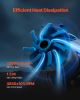 CPU Liquid Cooler AIO CPU Water Cooler with ARGB Light & 3 PWN Fans(120mm)
