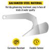 VEVOR Delta Type Boat Anchor 22 lb 10 kg Delta Anchor, Galvanized Steel Boat Anchor, Triangle Plow Anchor Boat Marine Anchor