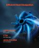 CPU Liquid Cooler AIO CPU Water Cooler with ARGB Light & 120 mm PWN Fans