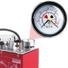 VEVOR Hydraulic Pressure Test Pump 50 Bar Hand Pressure Test Pump 726 PSI 3.2 Gallon Tank 45ML 1/2" BSP Hydrostatic Test Pump for Pipeline Pressure Co