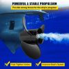 VEVOR Outboard Propeller, Replace for OEM 3817470, 3 Blades 14\" x 23\"" Pitch Aluminium Boat Propeller"