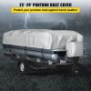 VEVOR Pontoon Boat Cover, Fit for 25'-28' Boat, Heavy Duty 600D Marine Grade Oxford Fabric