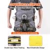 VEVOR Half Body Safety Harness, Tree Climbing Harness with Added Padding on Waist and Leg, Half Protection Harness 340 lbs