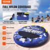 VEVOR Towable Tube for Boating, 340 lbs, 1-2 Riders Inflatable Boat Tubes and Towables, 51.8" Round Water Sport Towable Tube for Boat to Pull
