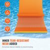 VEVOR Lily Pad Floating Mat, Large 18x6 FT Floating Water Pad, 3-Layer Floating Dock for Adults Kids, 1.3" Thick Tear-Resistant XPE Foam Raft