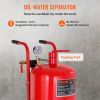 VEVOR 10Gal/40L Sandblaster Equipped w/Nozzle Shut-Off Valve Pressure Gauge Ceramic Nozzle Rubber Wheels Grit Power Sand Blasters Portable Sandblastin