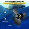 VEVOR Outboard Propeller, Replace for OEM 3817470, 3 Blades 14\" x 23\"" Pitch Aluminium Boat Propeller"