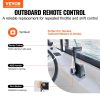 VEVOR Boat Throttle Control, 704-48205-P1 Top-Mounted Outboard Remote Control Box for Yamaha 4-Stroke