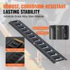 VEVOR E Track Tie Down Rail Kit, 2' Steel Rails, 4 Pack, Secure Cargo & Heavy Loads Up to 2000 lbs, Heavy Duty Etrack Rails with Screws for Garages