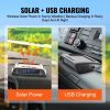 VEVOR RV Tire Pressure Monitoring System Real Time Solar Trailer TPMS 6 Sensors