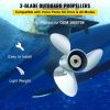 VEVOR Outboard Propeller, Replace for OEM 3860709, 3-Blade 14.5" x 21" Pitch Steel Boat Propeller, Compatible with Volvo Penta SX Drive All Models