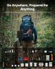 Survival First Aid Kit 250 Pieces Emergency Medical Trauma Bag for Camping Home