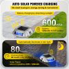 VEVOR Driveway Lights 12-Pack Solar Driveway Lights Bright Blue Solar Deck Lights Outdoor Waterproof Wireless Dock Lights 6 LEDs for Deck Dock Drivewa