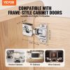 VEVOR Cabinet Door Hinges 20 Packs Partial Overlay Soft Close for Framed Type