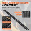 VEVOR E Track Tie Down Rail Kit, 5' Steel Rails, 4 Pack, Secure Cargo & Heavy Loads Up to 2000 lbs, Heavy Duty Etrack Rails with Screws for Garages