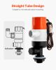 Livewell Pump for Boat 12V 800 GPH Livewell Aerator Pump Straight 2 Inlets