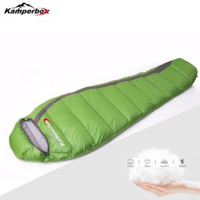 Kamperbox Down Sleeping Bag Ultra Light Sleeping Bag Winter Sleeping Bag Camping Equipment Lightweight Sleeping Bag Camping (Option: Cozy300)