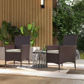 2 PCS Dining Chairs with Cushions and Anti-Slip Foot (Option: Black-780x315x570 mm)