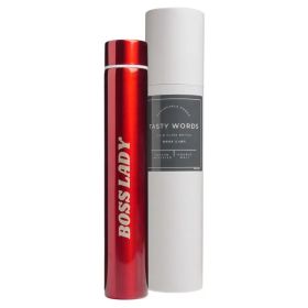Tasty Words - 8 Ounce Travel Thermal (Option: Boss Lady)