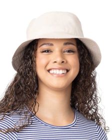 Big Accessories BA642 Lariat Bucket Hat (Color: Khaki, size: OS)