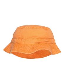 Adams ACVA101 Vacationer Pigment Dyed Bucket Hat (Color: Tangerine, size: L)