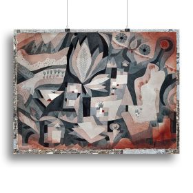 Dry Cooler Garden 1921 No.1 Canvas Print or Poster (Type: Standard Framed Canvas Print, size: 40" x 26" / 100cm x 65cm approx)