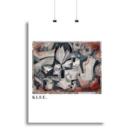 Dry Cooler Garden 1921 No.2 Canvas Print or Poster (Type: Standard Framed Canvas Print, size: 24" x 16" / 60cm x 40cm approx)