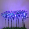 Garden Patio LED Daisy Flower Stake Outdoor Pathway