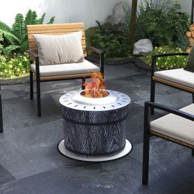 Smokeless Fire Pit (Option: Black-580x580x460 mm)